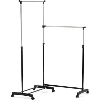 Věšák Stojan na šaty černá GD-157 BK