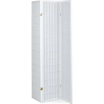 Paraván Paravan 3-dílný bílá EF-E803 WT 132 x 178 cm bílá