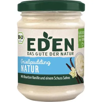 Rostlinné mléko Eden Semolinový pudink natural 250 g bio BIO VEGETARIAN Množství: 1 ks