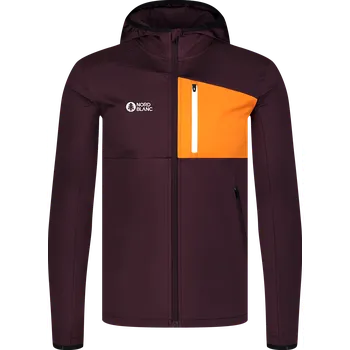 Pánská mikina Pánská powerfleecová mikina NORDBLANC BRACKEN NBWFM8286 HNĚDÁ M