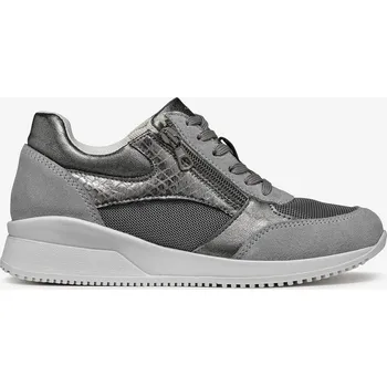 Dámská obuv Geox Dámské Šedé dámské tenisky Geox Haleney Šedá 37 (2561919)