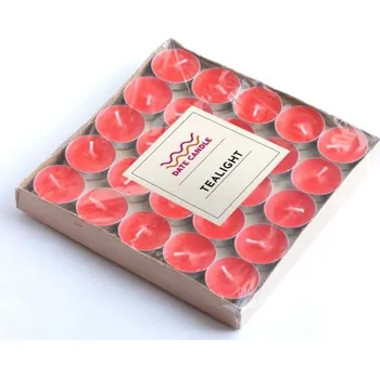 Svíčka Svíčka Tealight 11 x 50 - Red
