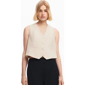 Dámská cargo bunda Dámská vesta DESIGUAL 25SWEW24 1008 CHALECO PORTLAND Velikost: XL