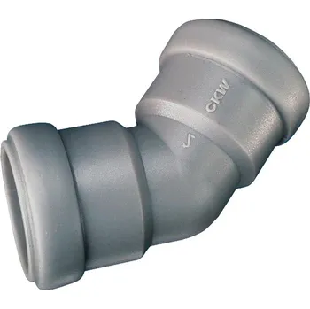Kanalizační potrubí 45° spojka CKW pro kanalizační potrubí 28 mm