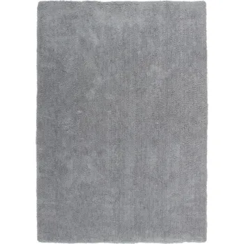 Koberec Vel 500 stříbrný 80 x 150 cm