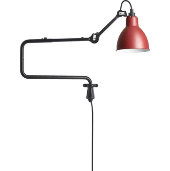 Nástěnné svítidlo DCW éditions Lampe Gras N°303 E14 nástěnné svítidlo Červená / Ovál
