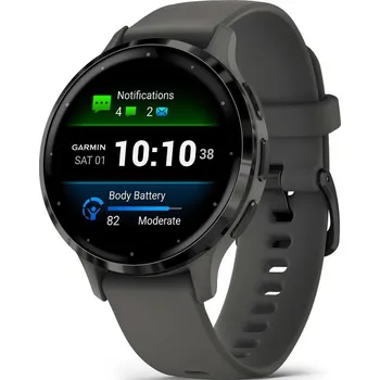 Chytré hodinky VENU 3S Pebble Gray/Slate GARMIN
