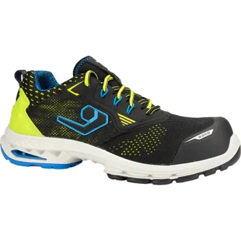 Pracovní obuv PORTWEST Obuv Base New York B1704D S1PS, polobotka s nekovovou špicí POR-B1704DBGN35 Černá/zelená 35