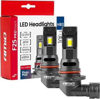 Autožárovka 2ks žárovka LED HB3 12/24V 3823 lm