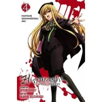 Higurashi When They Cry: Festival Accompanying Arc, Vol. 4 (Ryukishi07)(Brožovaná)