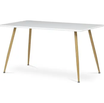 Jídelní stůl Stůl jídelní bílá mat 140x80 HT-W1214 WT