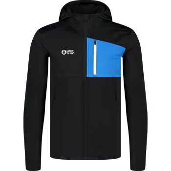 Pánská mikina Pánská powerfleecová mikina NORDBLANC BRACKEN NBWFM8286 ČERNÁ S