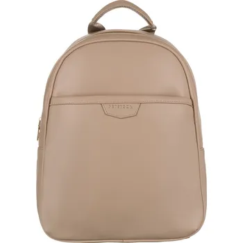 Městský batoh Peterson Béžový stylový prostorný batoh [DH] PTN PLEC-ALE-3 Velikost: ONE SIZE