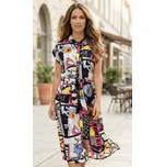 Dámské šaty KIXMI URIANA RŮŽOVÁ L