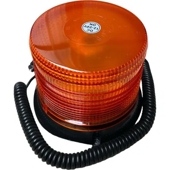 Autoelektronika Maják oranžový 12/24V magnetický diodový 2 funkce, 60 SMD, WL-244/2