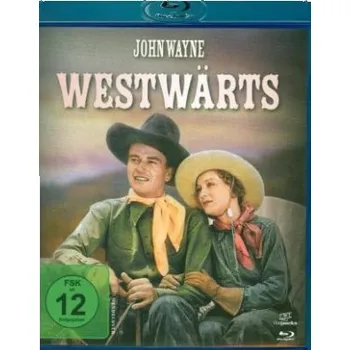 Blu-ray film Westwärts!, 1 Blu-ray – Bradbury Robert,John Wayne,Sheyla Bromley,Frank McGlynn,Jim Farley,Jack Curtis,Yakima Canutt (DE)