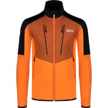 Pánská powerfleecová mikina NORDBLANC GROAN NBWFM8282 ORANŽOVÁ S