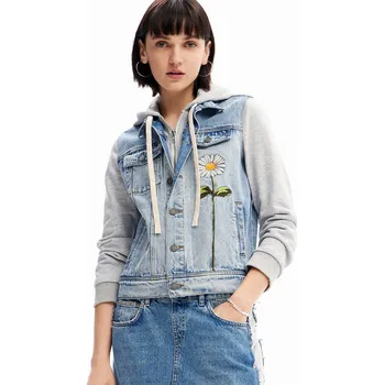 Dámská cargo bunda Dámská bunda DESIGUAL 24WWED41 5053 CHAQ BARCELONA Velikost: S