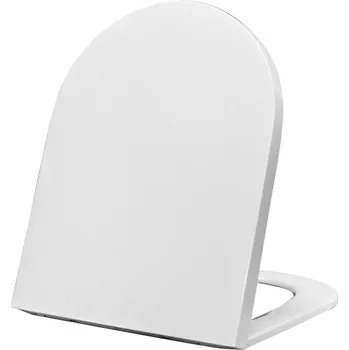 WC sedátko Aqualine WC sedátko, Soft Close, Easy Take, bílá - PBS106