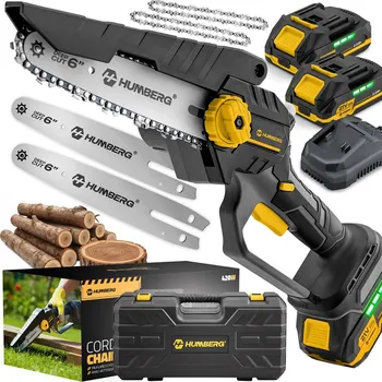 Motorová pila Aku řetězová pila mini pila Humberg HM-421