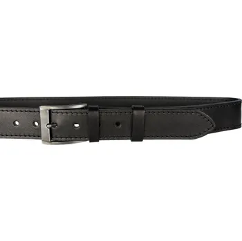 Opasek PENNY BELTS Kožený opasek F7-1-60 černý - 90 cm