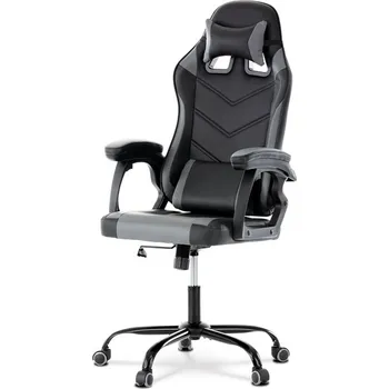 Křeslo herní šedé KA-L626 GREY