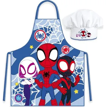 Kuchyňská zástěra Dětská chlapecká zástěra Marvel Spidey