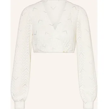 Dámská halenka Waldorff Dámská Dirndl Halenka S Třpytivou Přízí, režná /...