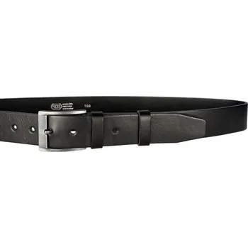 Módní doplněk PENNY BELTS Kožený opasek F7-60-černý - 85 cm