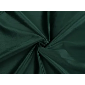 Velvet / samet oděvní hladký METRÁŽ - 8 (65) zelená tmavá