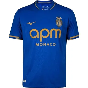 Pánská móda Pánské fotbalové tričko Mizuno Away Jersey Monaco(M) / Spectrum Blue Velikost: L