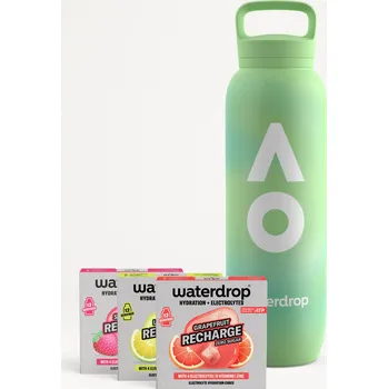 Waterdrop Set Trénink a Regenerace 1 l / dynamická zelená