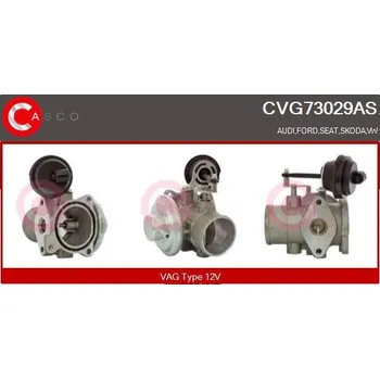 Ventil palivového systému AGR-Ventil CASCO CVG73029AS