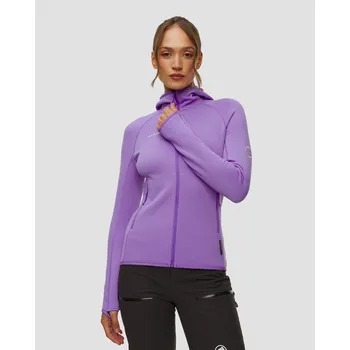 Dámská móda Polarová Dámská Mikina Mammut Aconcagua Ml Hooded Jacket Women Ve Fialové Barvě 101404442-6434
