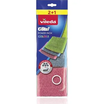 Vileda Inox colors drátěnka 2+1ks