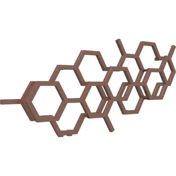 Radiátor Terma Hex 502x1126 vodní radiátor Copper YP