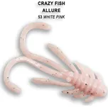 Crazy Fish Gumová nástraha Allure 4cm color 53 White pink balení 8 kusů