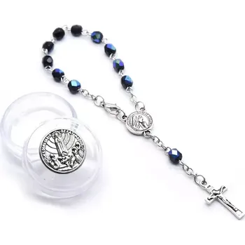 Růženec Růženec do ruky, do auta, tm. modrý