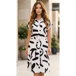 Dámské šaty KIXMI URIANA BÍLÁ M