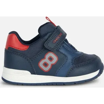 Chlapecké tenisky Geox Chlapecké Tmavě modrá chlapecká kotníková obuv Geox Rishon Modrá 20 (2403335)