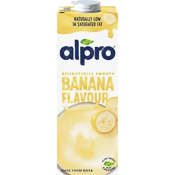 Rostlinná pomazánka Alpro Sojový nápoj s banánovou příchutí (1000ml)