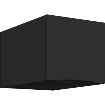 Kuchyňská skříňka Horní skříňka s výklopnými dvířky LUNARA - šířka 40 cm, černá