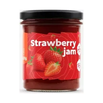 konzervovaná ryba Jahodový džem s extra kousky ovoce 200 g