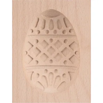 Velikonoční dekorace ORION Dřevěná formička vytlačované velikonoční vajíčko