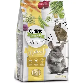 Krmivo pro hlodavce Cunipic Premium Chinchilla & Degu - činčila & osmák 700 g