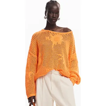 Dámský svetr Dámský svetr DESIGUAL 25SWJF26 7009 JERS BRUMA Velikost: M