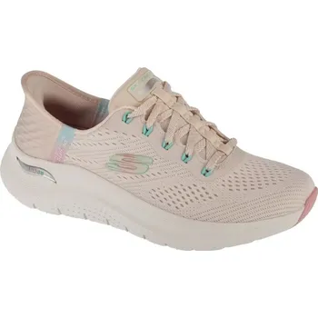 Dámská běžecká obuv Skechers Slip-Ins: Arch Fit 2.0 - Easy Chic 150066-NTPK Beige 36 38