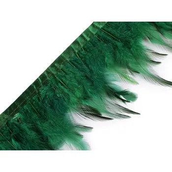 Prýmek - kohoutí peří 7-11 cm