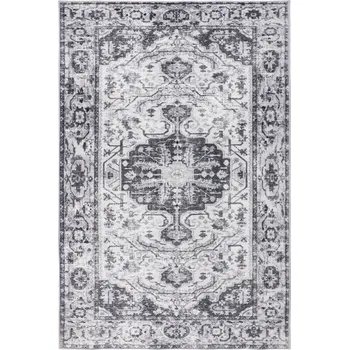 Koberec VEG 201 stříbrný 160 x 230 cm