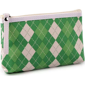 Kosmetická taška Kosmetická taška / pouzdro omyvatelné 14x20 cm, střední, 5 zelená